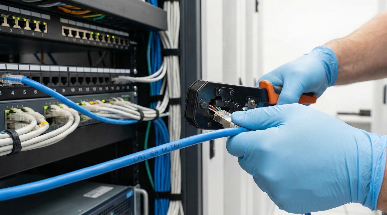 Cat6a Cable Installation